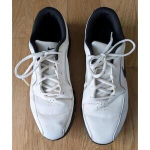 Nike Air Durasport II 418561-101 Golf Mens Shoe US 9.5 White Soft Spike